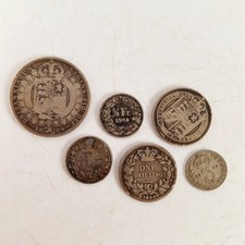Silver coins victoria - silver,