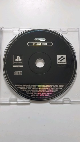 Silent hill demo - demo, disc