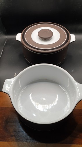 Hornsea vintage brown contrast - vintage,
