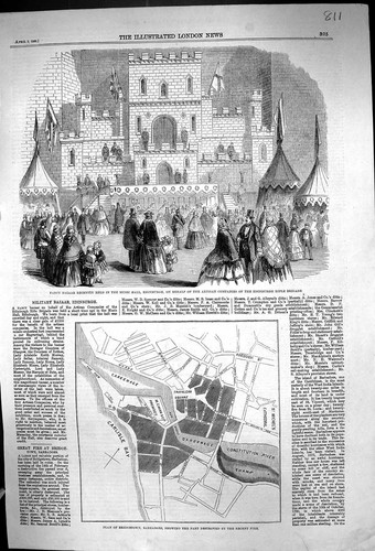 Old 1860 bazaar music hall - old,