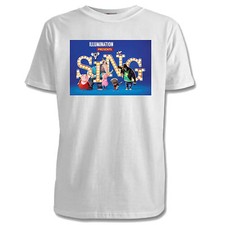Sing Movie Childrens T-Shirts - 2 Designs /  7 Colours / Sizes 1-15