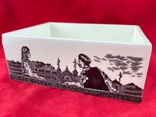 RARE CERAMIC BALKAN SOBRANIE TOBACCO ADVERTISING BOX ~ 1880 Centenary