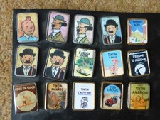 Tintin Pin Badges - Book Covers - individual purchase