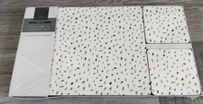 Set of 4 Cork Backed Rectangle