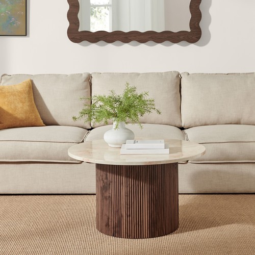 Penrose round walnut - round, &
