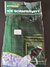Ice Scraper Mitt Insulated Fleece Lined Car Windscreen Brookstone Winter 