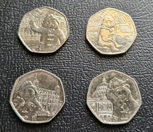 Paddington bear 4x50p full set - paddington,