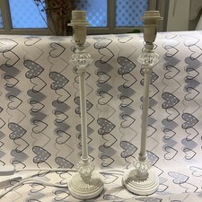 Pair Of White Candle Stick