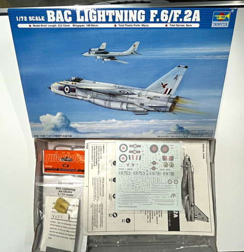 Trumpeter bac lightning - 1:72,