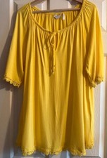 Anthology Lemon Zest Tunic Top