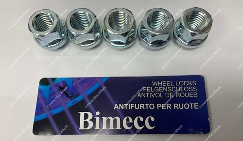 Alloy wheel nuts open - wheel, x