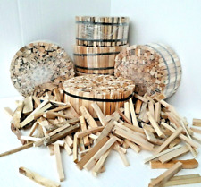Eco KINDLING - Workshop Offcuts and Reclaimed Timber - Hand Chopped 4.5 Kg Rolls