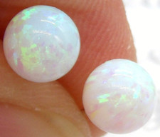 9CT GOLD OPAL BALL STUD
