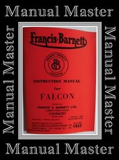 Francis - Barnett Model FALCON 74 Instruction Manual Booklet