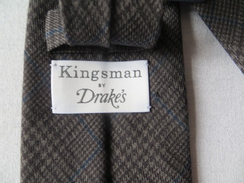 Kingsman drake grey wool - kingsman, drake’s