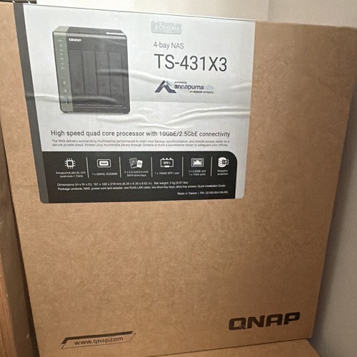 Qnap 431x3 bay diskless - qnap, 4-bay