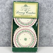 Vintage Marks & Spencer Penny Bazaar Luxury Paper Coasters Festive“Read Listing”