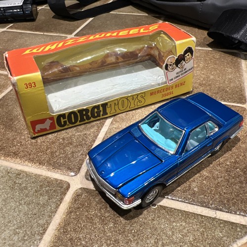 Corgi 393 whizzwheels mercedes - whizzwheels,