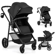 2 In 1 Foldable Baby Stroller