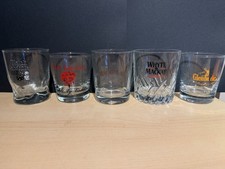 5 x vintage branded whisky
