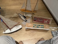 2 Star Class Pond Yachts and a Third unknown one. Endeavour IV and SY 3