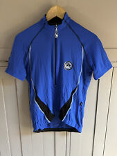 Parentini Colnago men's vintage cycle jersey | Blue/Black | Large | Rare |
