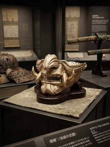 Samurai oni mask - oni, ghost