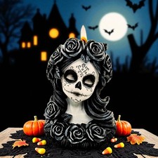 Gothic Day of the Dead Skull