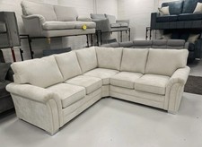 Special Offer Brand New Luxury Harrisson Corner Sofa | Pearl Chenille | 2c2. |