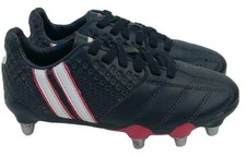Patrick Power X rugby C91005/5 Black Children’s Football Boots Size UK 3 EU 36