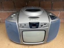 Portable TV and CD Player 5"