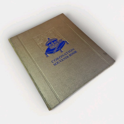 Coronation souvenir book - souvenir,