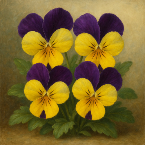 Viola freefall purple - purple, f1