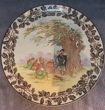 Royal Doulton Charger Platter Plate Under The Greenwood Tree Robin Hood 15.25"