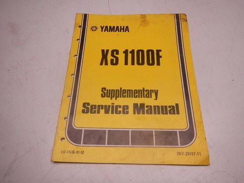 1979 yamaha supplementary - 1979,