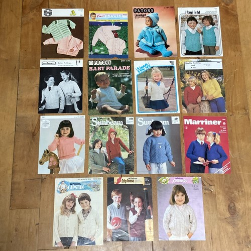Vintage knitting patterns - knitting,