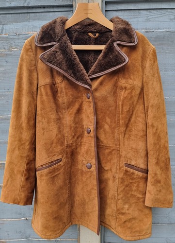 Vintage pig suede - pig, brown