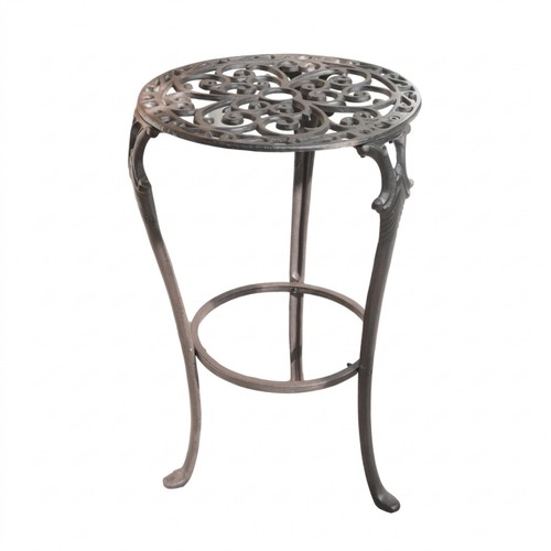 Wrought iron plant stand - wrought,