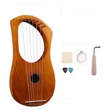 7 String Lyre Harp Wood String