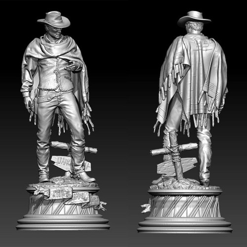 Scale resin figure model - scale,
