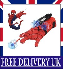 Spiderman Web Shooter Launcher String Toy Reel In Spider Web - Free Delivery UK