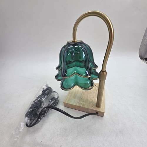 Candeldo green floral - floral, shaped
