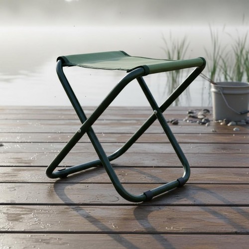 Folding camping stool - camping,