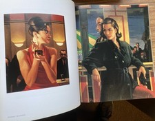 SIGNED JACK VETTRIANO ART BOOK