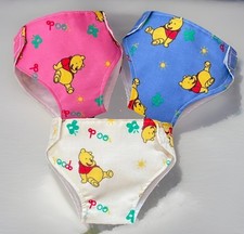 3 Dolls Nappies Baby Born