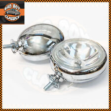 Pair 5" Polished Halogen Spot