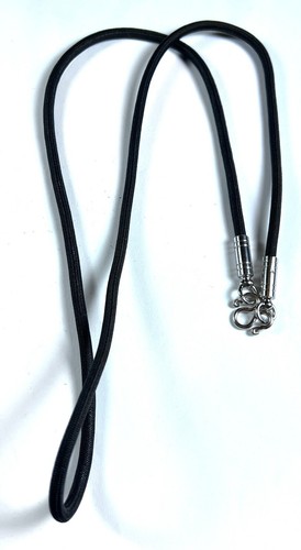 Thai black cord - black, necklace