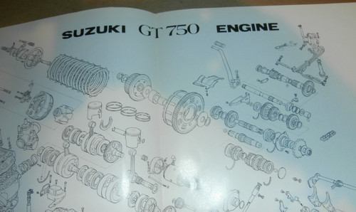 Vintage suzuki motorcycle - suzuki,
