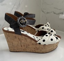 DOLCE & GABBANA WEDGE SHOES