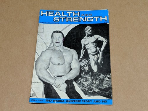 Vintage bodybuilding magazine